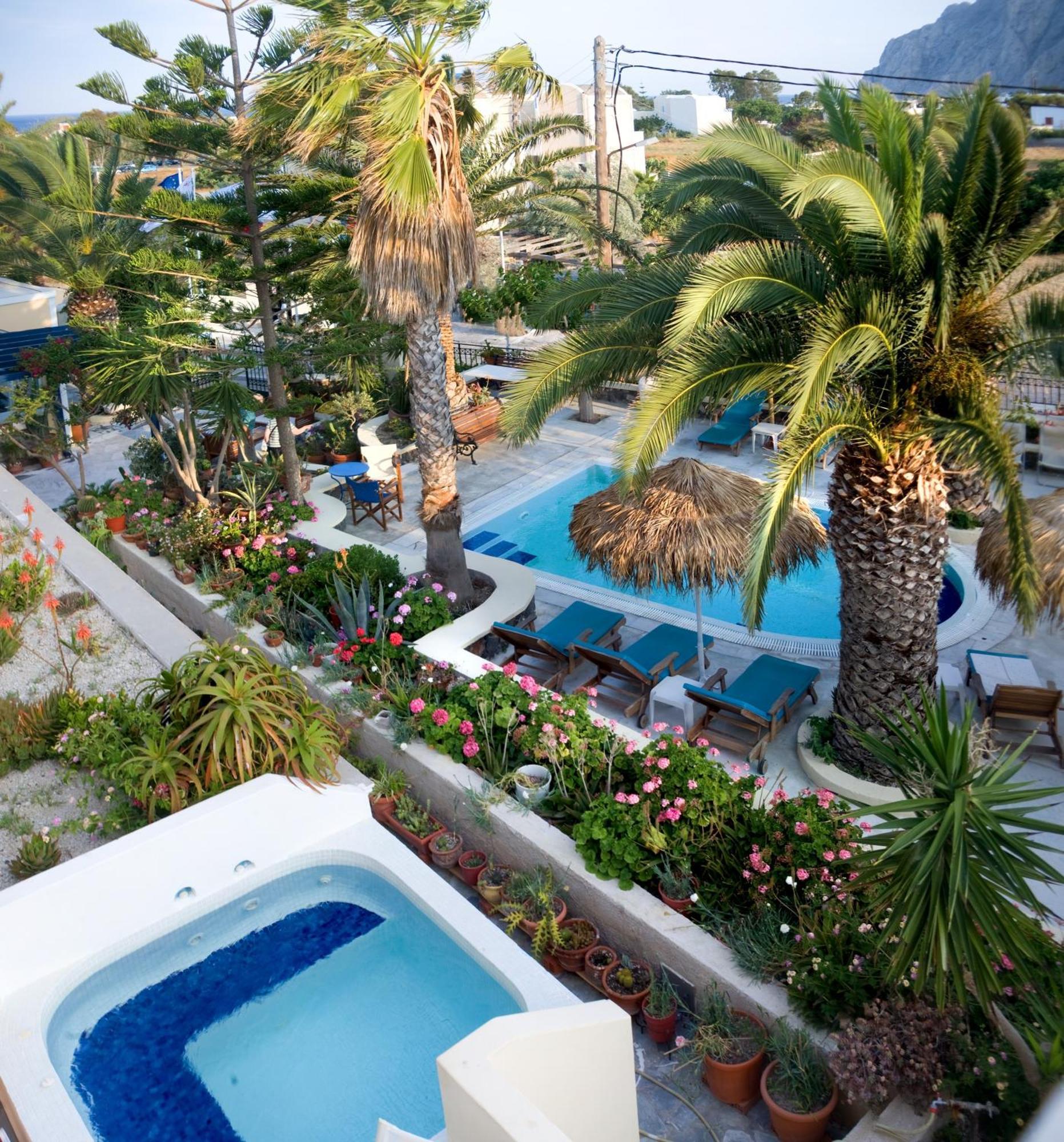 Hermes Hotel Kamári Eksteriør bilde